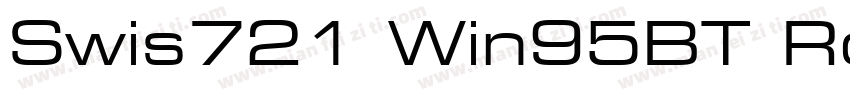Swis721 Win95BT RomanExtended字体转换